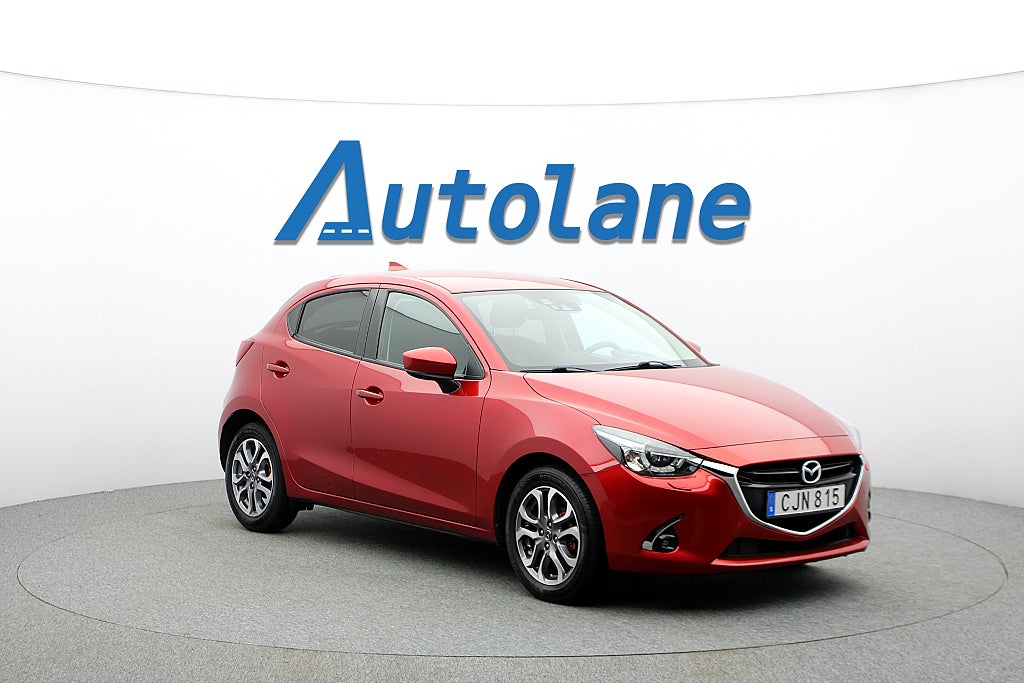 Mazda 2 1.5 SKYACTIV-G HUD,B-Kamera,Farthållare 115hk