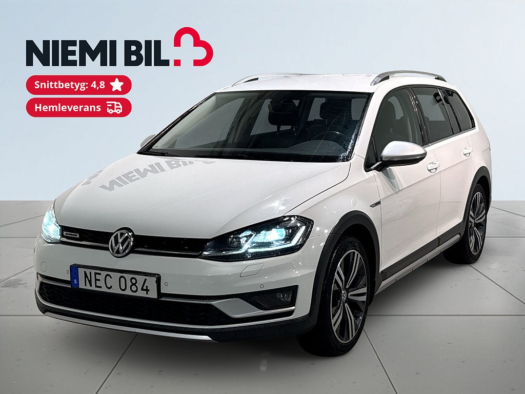 Volkswagen Golf Alltrack TSI 4Motion Alltrack Cockpit Kamera Pvärm Drag S/V-hjul