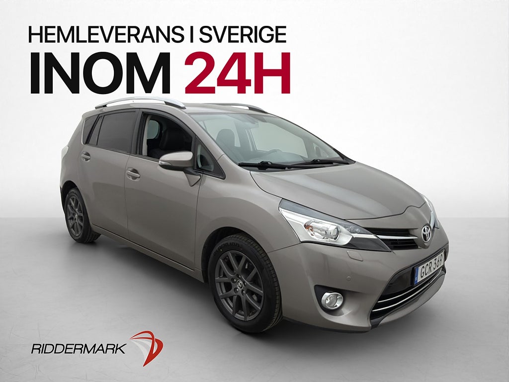 Toyota Verso 1.8 147hk Executive 7-Sits Dragkrok Kamera Navi