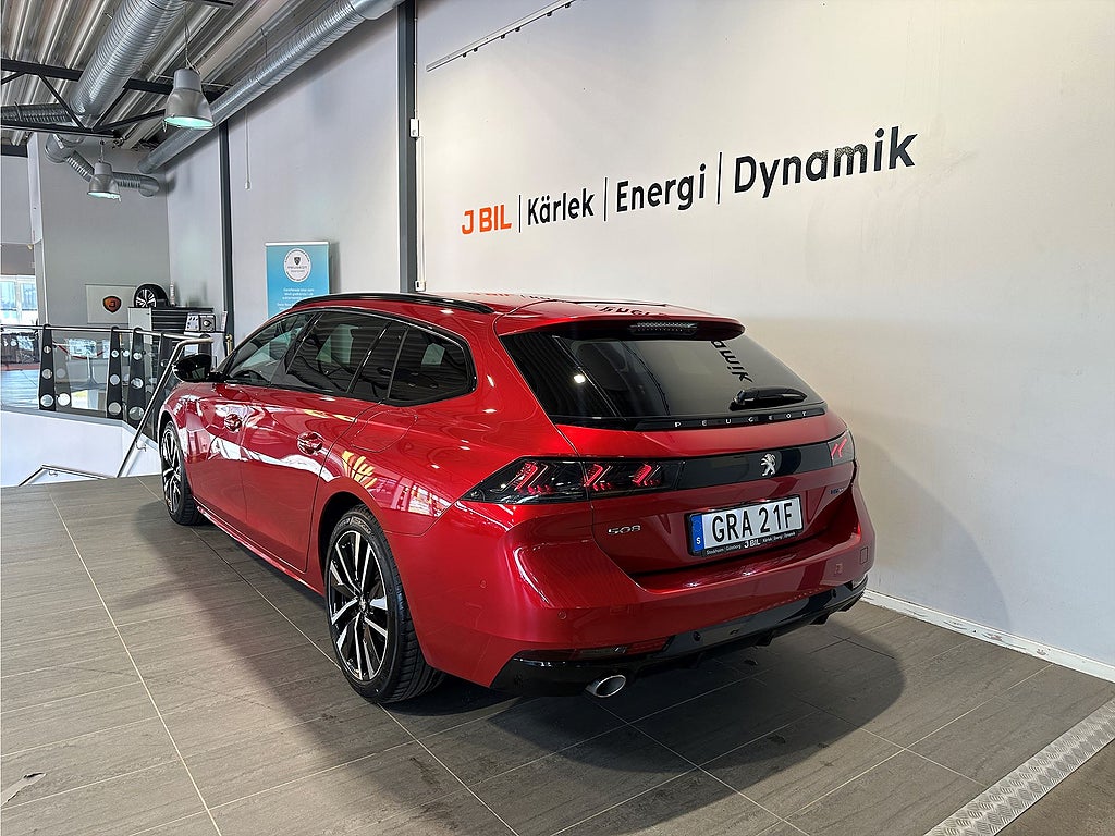 Bild på Peugeot 508 SW GT PHEV 224hk Aut - B-KAMERA, CARPLAY