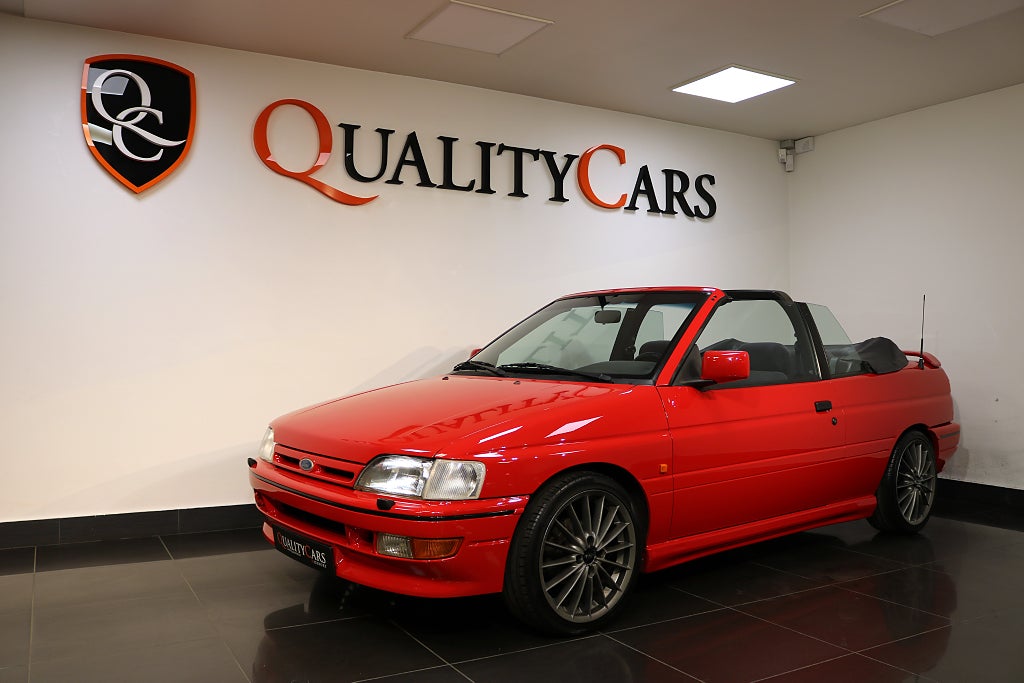 Ford Escort Cabriolet 1.6 i Svensksåld Manuell Fint skick 