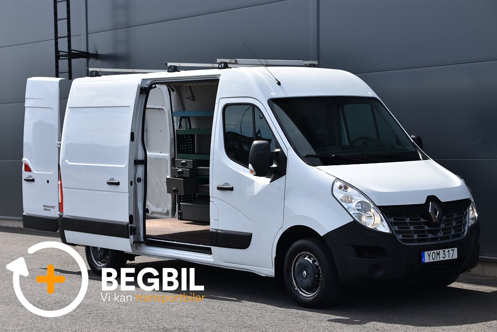 Renault master 3.5 T 2.3 dCi /Skåpsinredning/Lågmil /högskåp/Drag