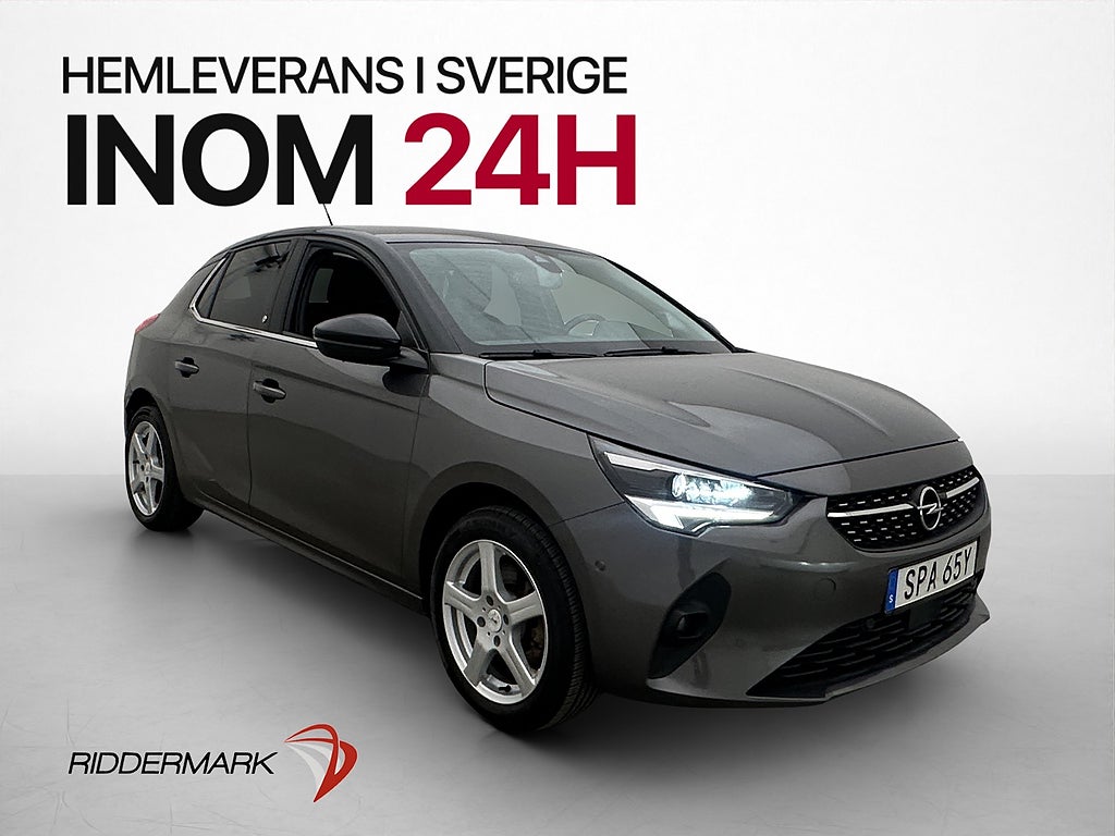 Opel Corsa-e 136hk Elegance Kamera Navi Döda-vinkel Sensor