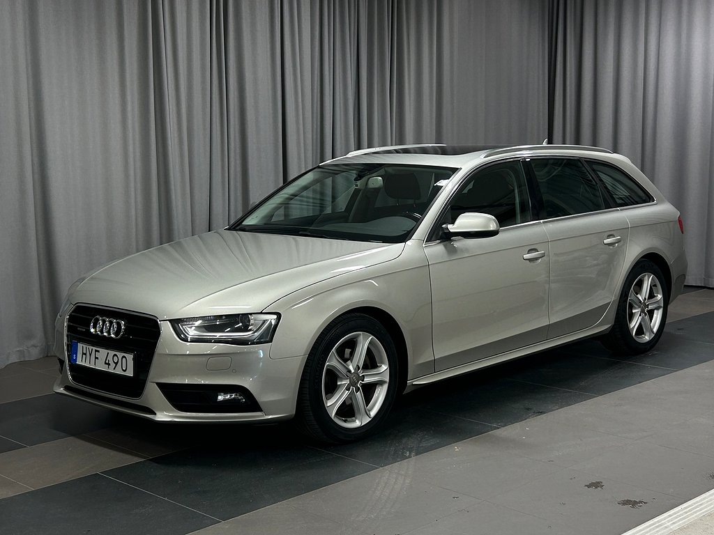 Audi A4 Avant 2.0 TDi S-line Q S-tronic 190HK Värmare Drag