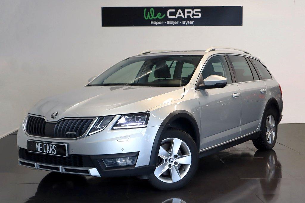 Skoda Octavia Scout 1.8 TSI 4x4 Kamera Premium Drag 180hk