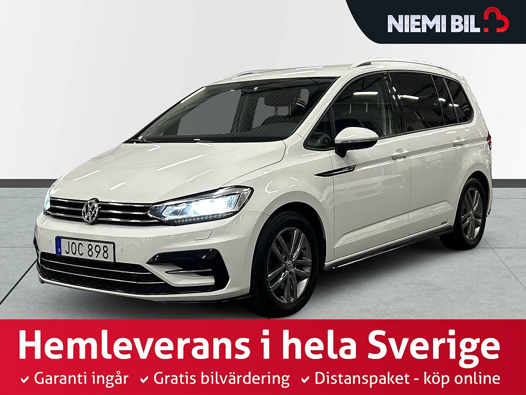 Volkswagen Touran 7-sits 1.4 TSI S&V-hjul/Kamera/MOK/Drag