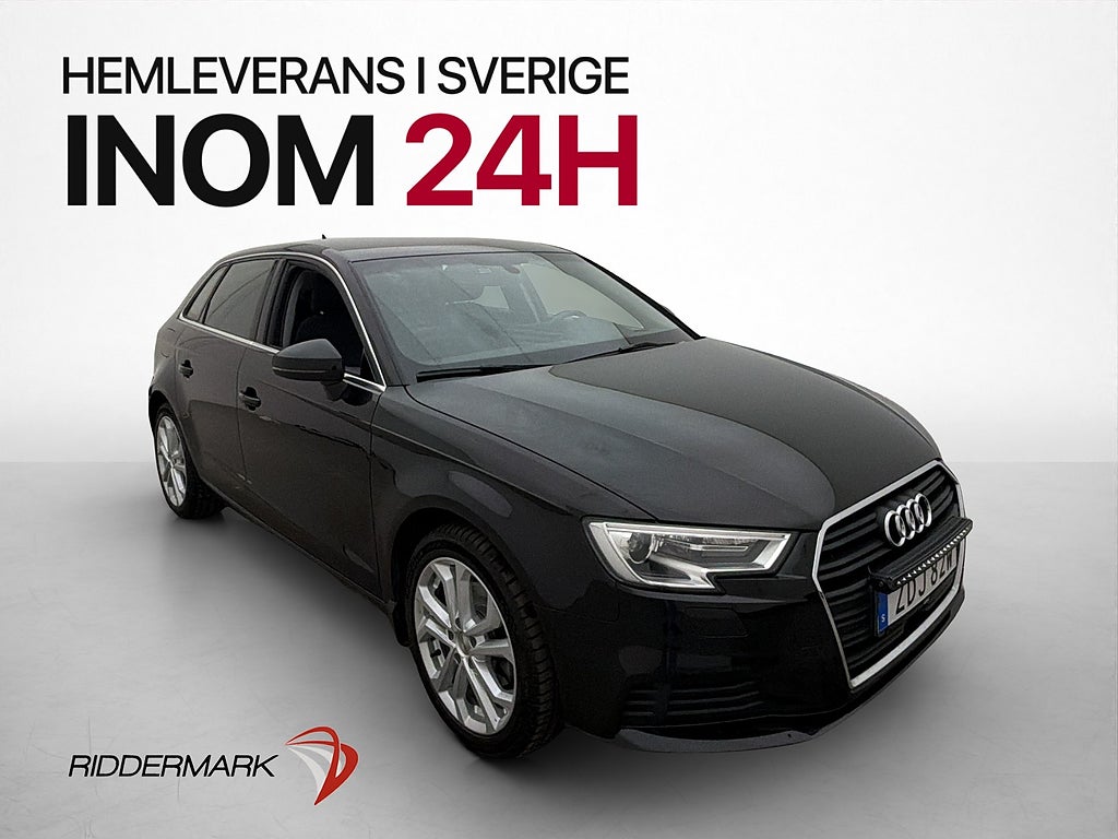 Audi A3 Sportback 35 TFSI 150hk Proline Bluetooth Farthåll.
