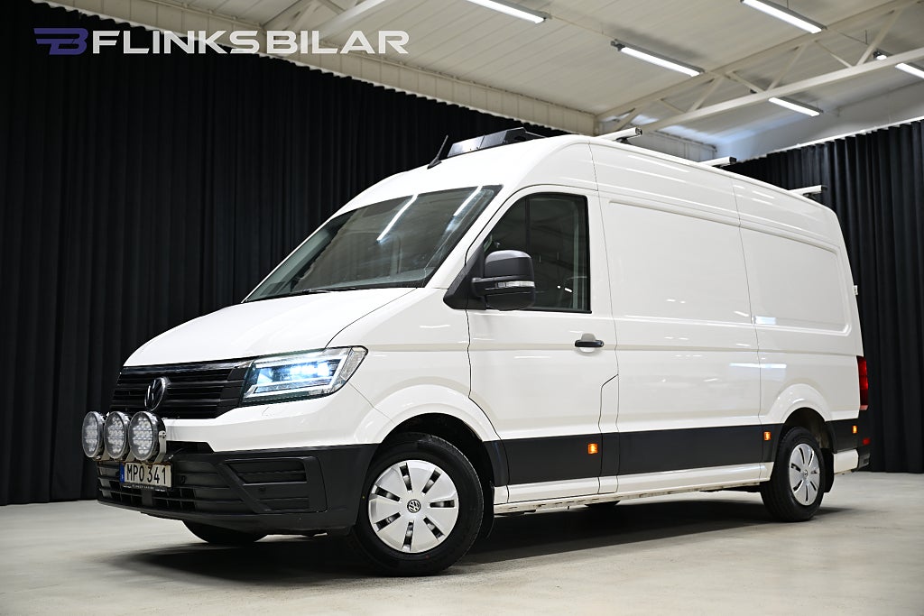 Volkswagen crafter 177HK Automat|Servicebil|Inredd|Drag|Värmare|NyKamrem