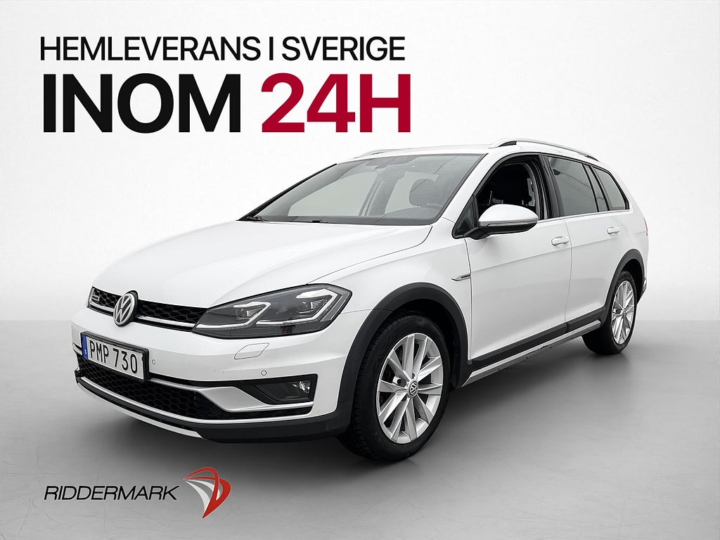 Volkswagen Golf Alltrack TDI 4M Kamera Värme CarPlay Drag