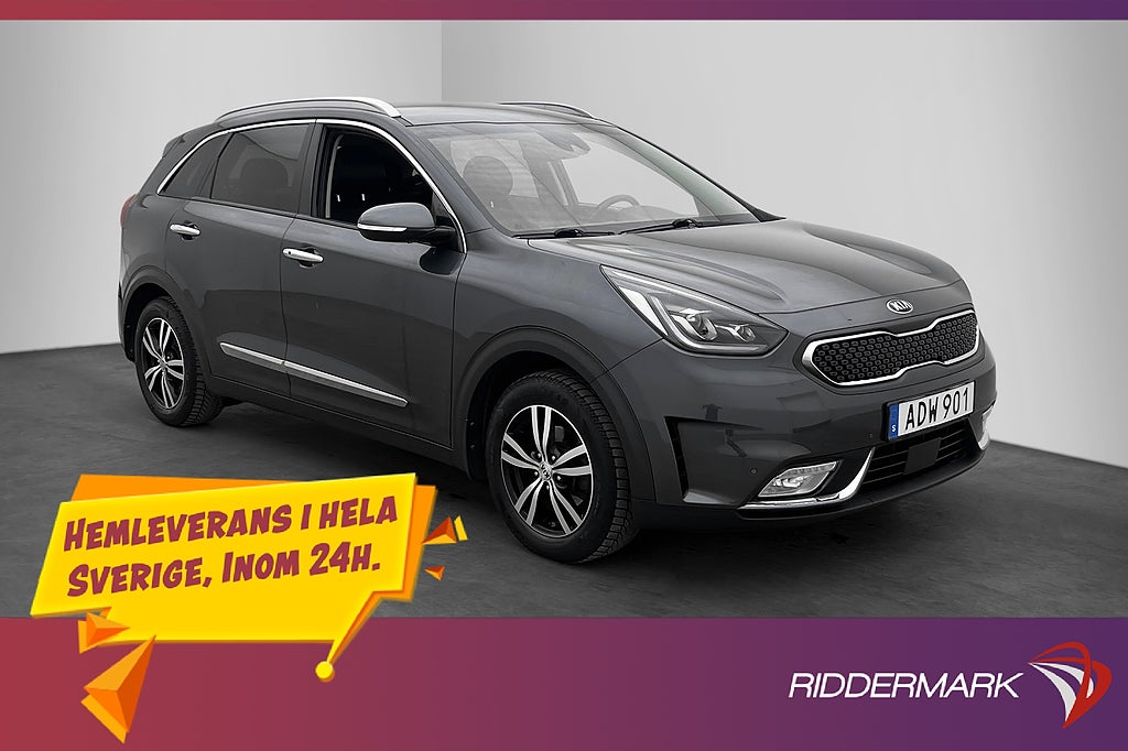 Kia Niro P-HEV 141hk Advance Plus Kamera Drag Skinn CarPlay