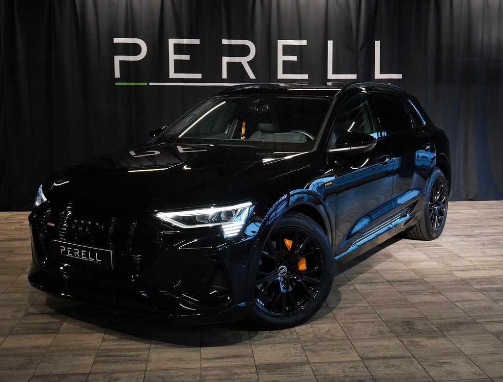 Audi E-Tron 55 Quattro 408hk S Line Black Edition *Fin spec*