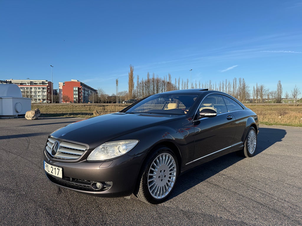 Mercedes-Benz CL 500 7G-Tronic | Taklucka | H&K | Navi | Sv-Såld