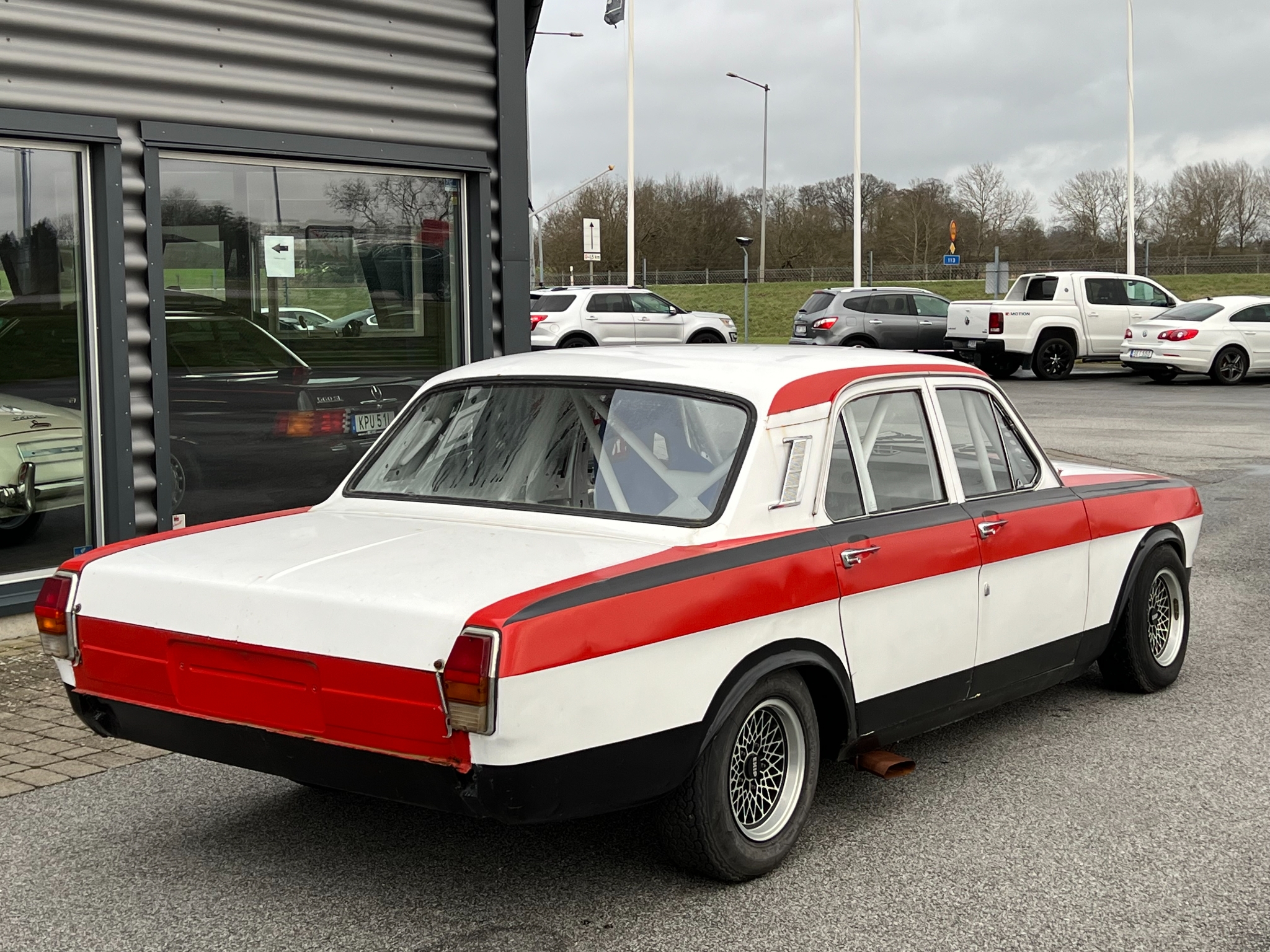 GAZ Volga Logo GAZ 2401 Racingbil 1973, bild 3/22
