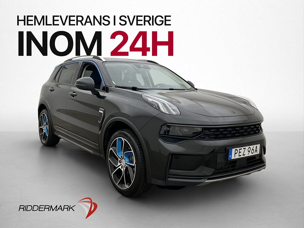 Lynk & Co 01 PHEV 261hk Pano Infinity Kamera CarPlay Drag
