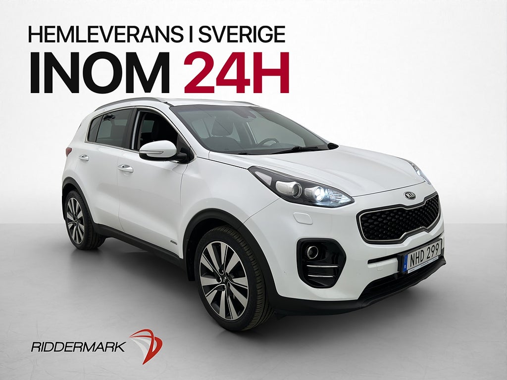 Kia Sportage AWD 185hk Advance Drag Kamera Navi Rattvärme
