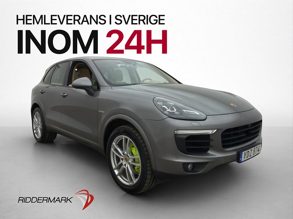 Porsche Cayenne S E-Hybrid Chrono Pano Luftfjädring 360°