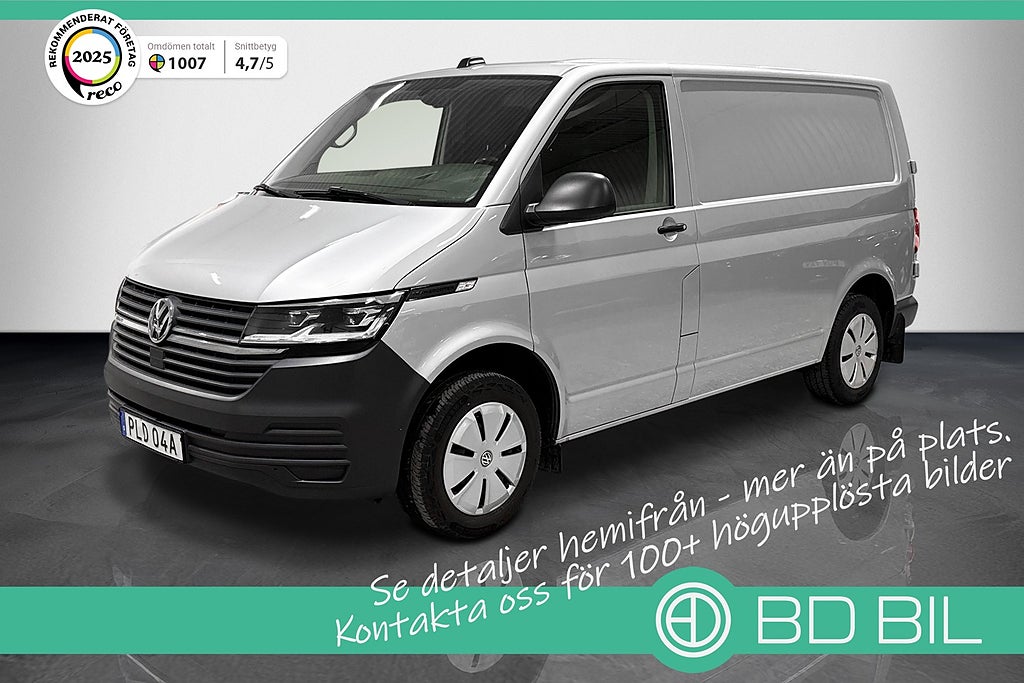 Volkswagen Transporter 2.0 TDI 150HK LED VÄRMARE DRAG BACKKAMERA