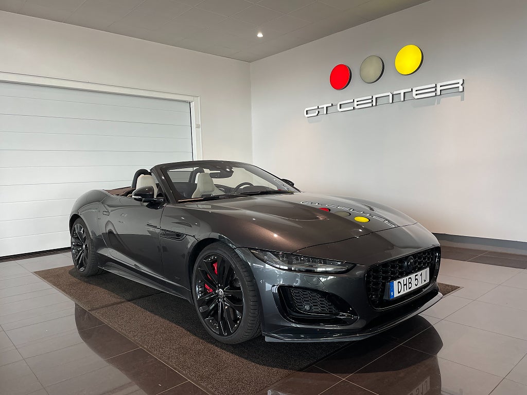 Jaguar F-Type P450 V8 AWD Cab Sportavgas Performance Limited Edition