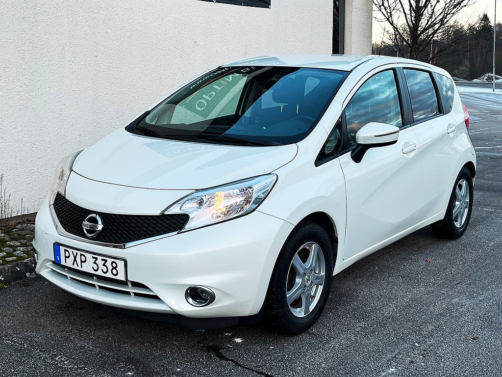 Nissan Note 1.2  2 ägare Fullservad Euro 6 