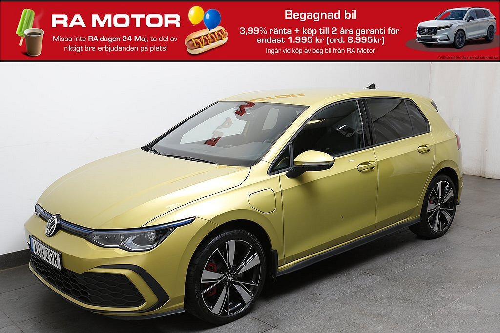 Volkswagen Golf GTE 1,4 TSI 245hk Plug-In Hybrid P-Värmare 2021