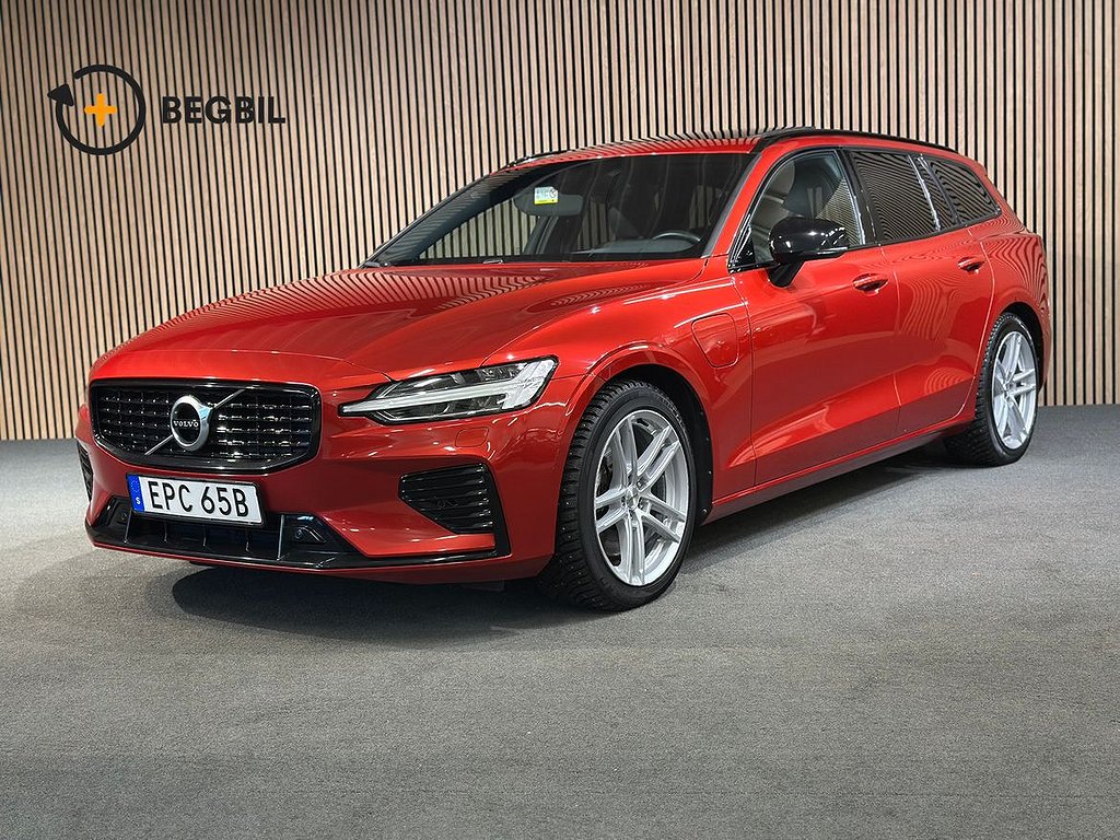 Volvo V60 T6 TE R-Design I Pano I H/K I Drag I Leasbar I 5,95% ränta