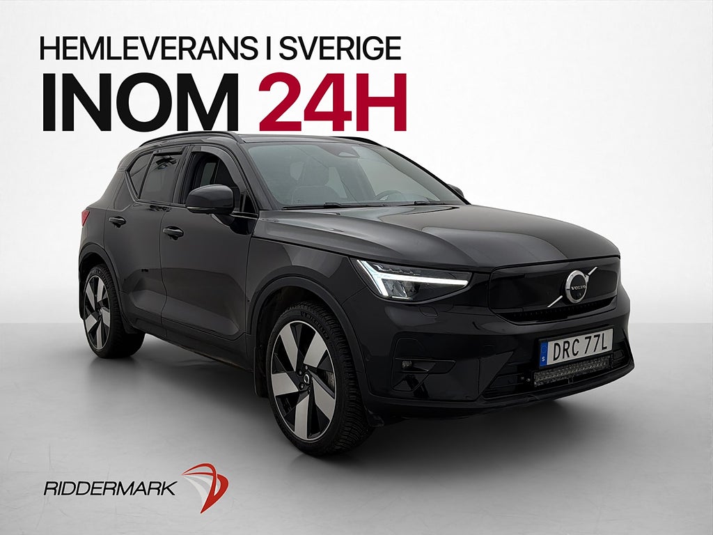 Volvo XC40 Recharge Twin 408hk Ultimate BLIS Drag 360°-K