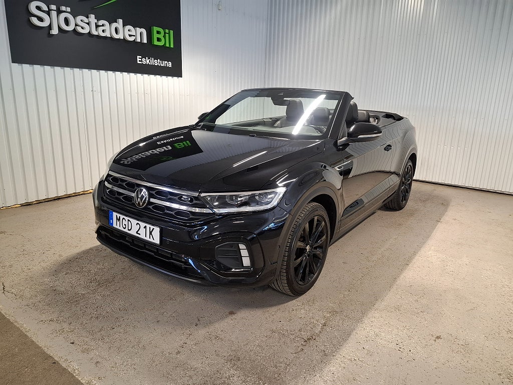 Volkswagen T-Roc Cabriolet 1.5 TSI DSG R-Line Adap Farth Led Skinn 1 äg