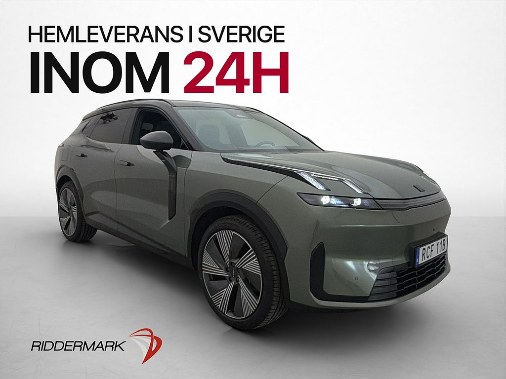 Lynk & Co 08 PHEV Pano Snabbladdning H/K 360° Skinn MOMS