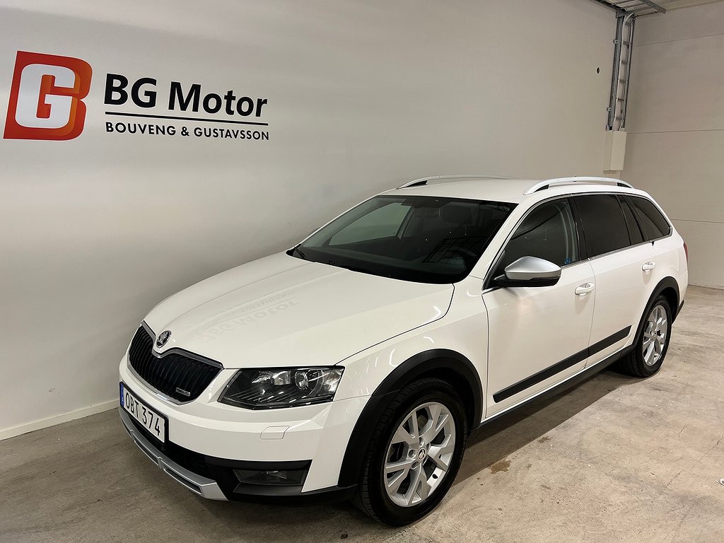 Skoda Octavia Scout 2.0 TDI 4x4 184hk/Drag/Aut/Kamrem bytt