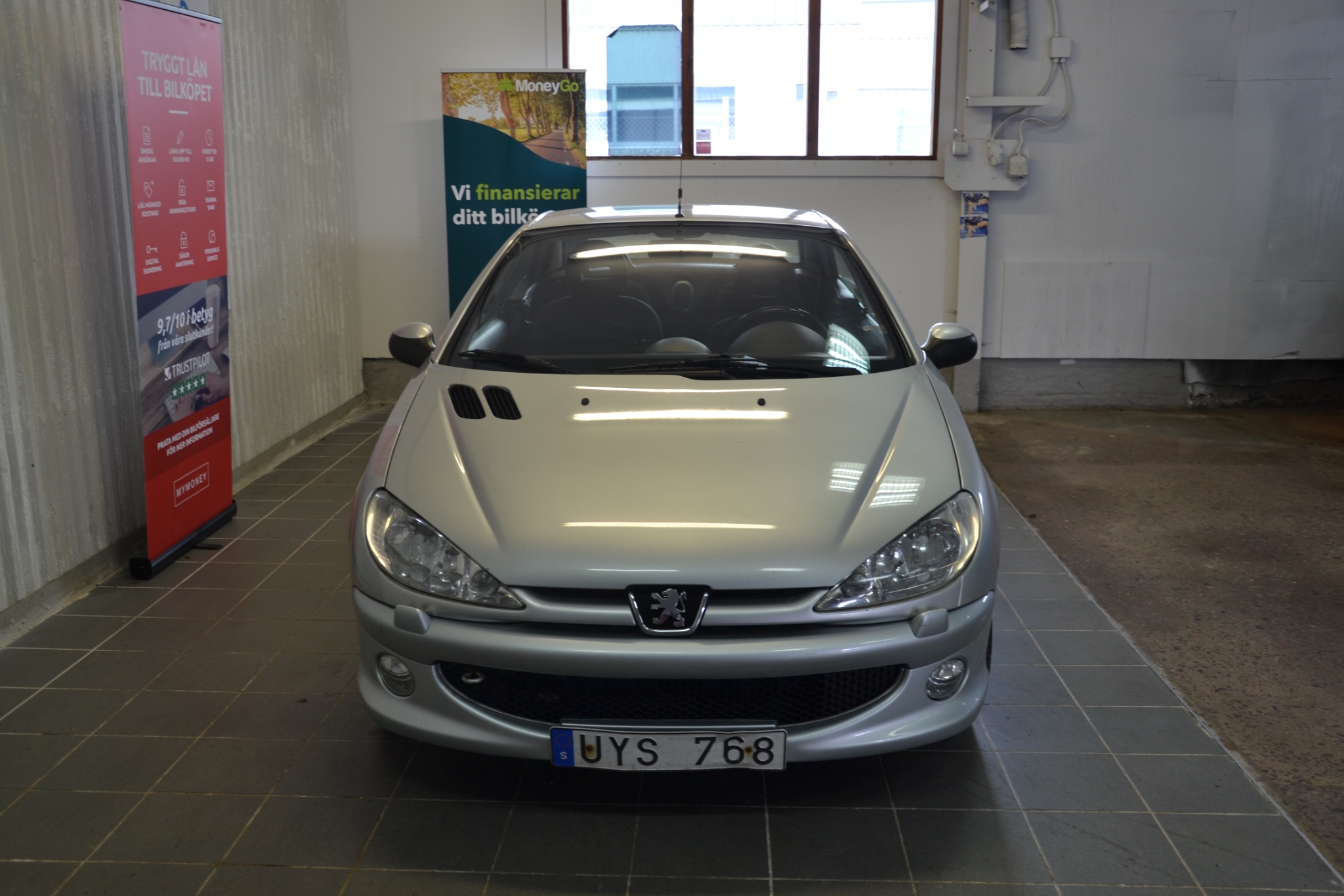 Peugeot 206 CC 1.6 109hk 2004, bild 3/37