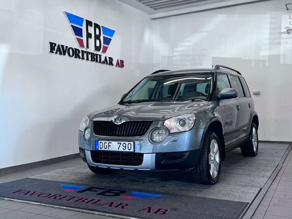 Skoda Yeti 2.0 TDI 4x4 / 1 ÅRS GARANTI 