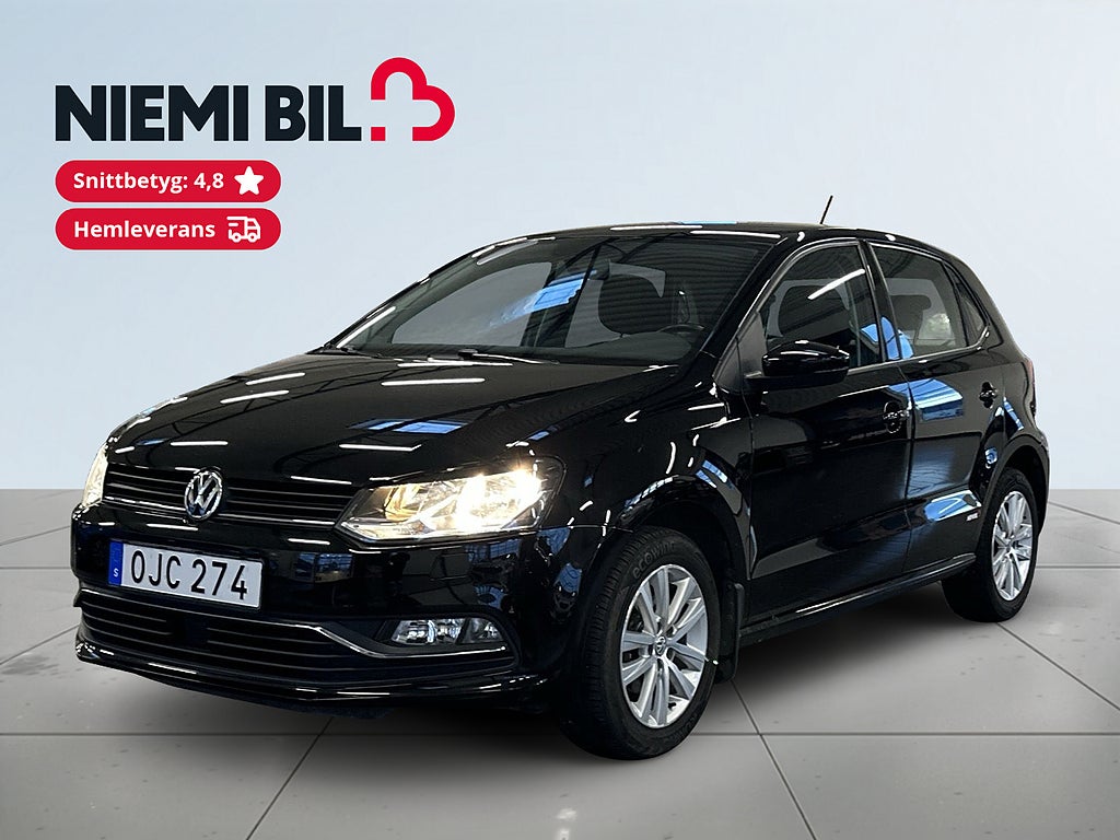 Volkswagen Polo 5-dörrar 1.2 TSI S&V-hjul/BT/360kr skatt