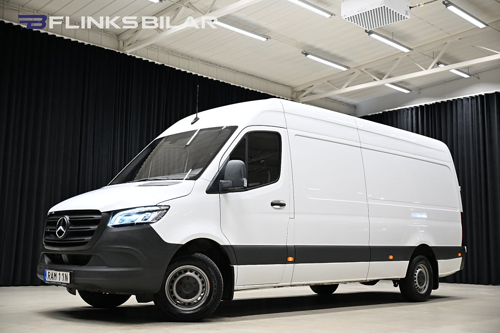 Mercedes-Benz Sprinter 317 CDI 9G 17OHK L4 Maxi|Automat|LED|Drag|Värmare|Moms