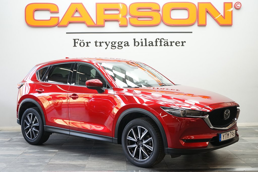 Mazda CX-5 2.5 SKYACTIV-G AWD Bose Navi B-kam Skinn el stol 19tum