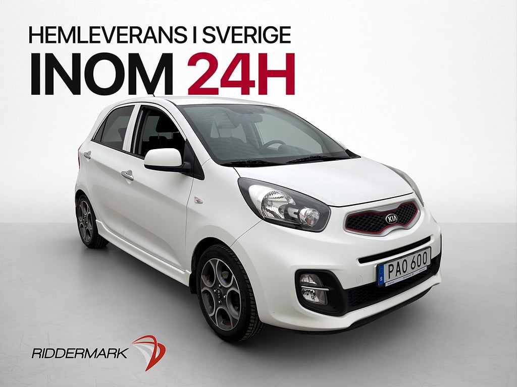Kia Picanto 1.2 86hk Special Edition M&K-Värmare Rattvärme