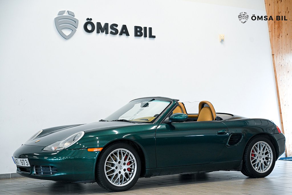 Porsche Boxster S Cab Alcantara 253hk