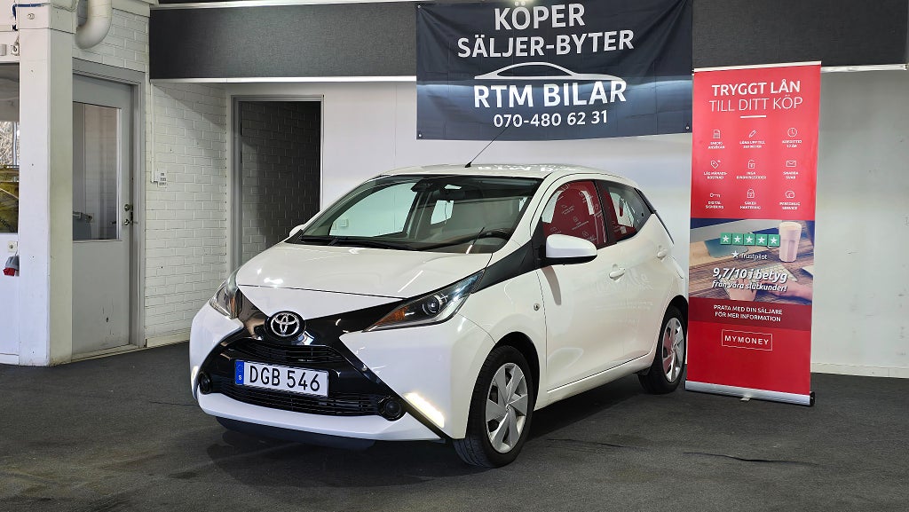 Toyota Aygo 5-dörrar 1.0 VVT-i X-PLAY Touch 755kr/Månaden Euro 6