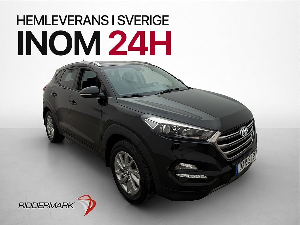 Hyundai Tucson 1.7 CRDi 116hk Comfort Dragkrok Rattvärme