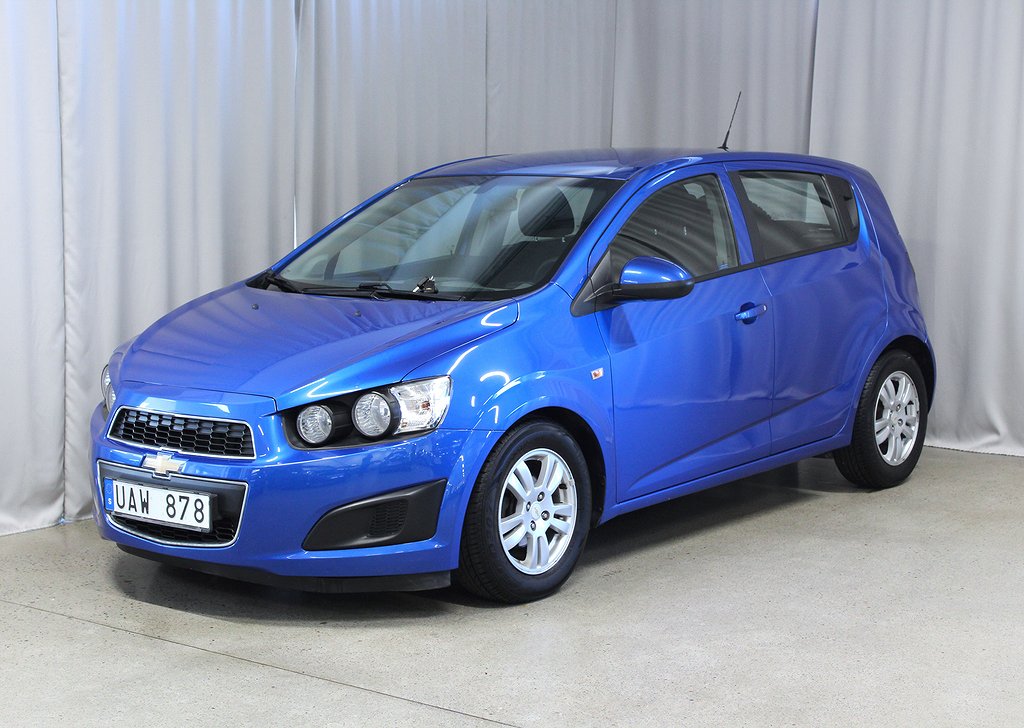 Chevrolet Aveo 1.2 86HK, S&V-hjul, Nyservad, Dragkrok