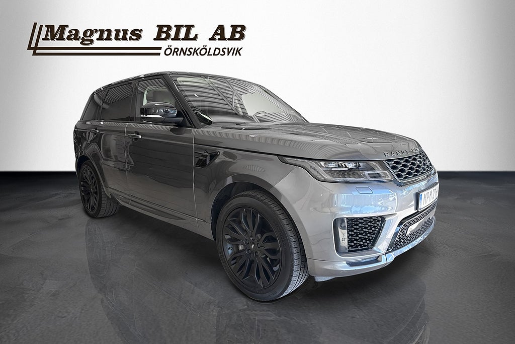 Land Rover Range Rover Sport P400e HSE Drag Värmare Meridian Pano HUD Sov Hjul miniatyr 3