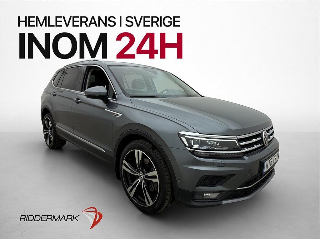 Volkswagen Tiguan Allspace 4M 190hk 7-sits Cockpit Värm Drag