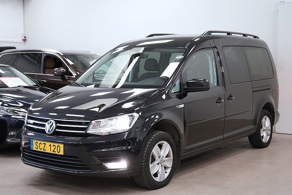 Volkswagen Caddy MAXI LIFE 7-SITS 1.4TGI TAXI B-KAMERA PDC MOMS