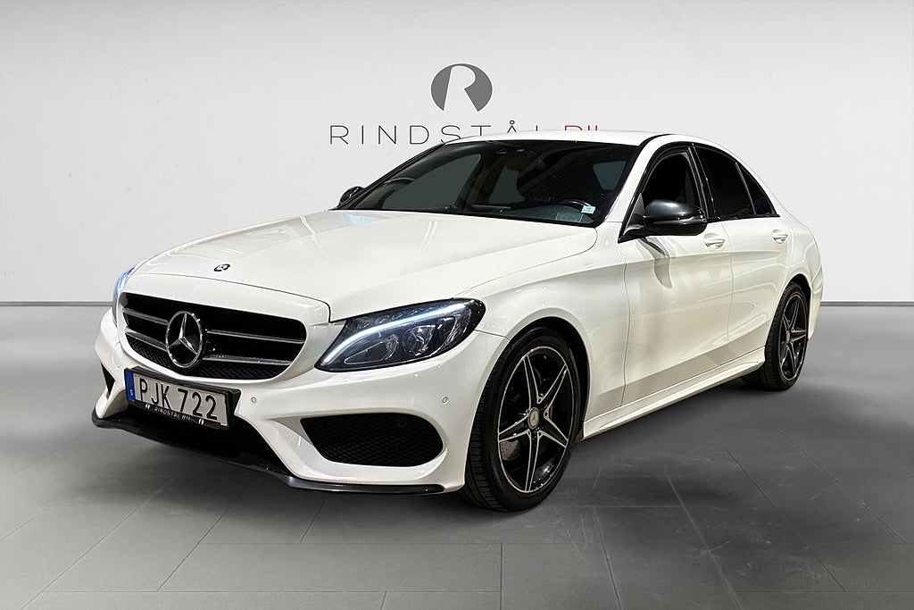 Mercedes-Benz C 220d d 170 HK AUT AMG LINE BURMESTER DRAG NAVI SKINN 18"