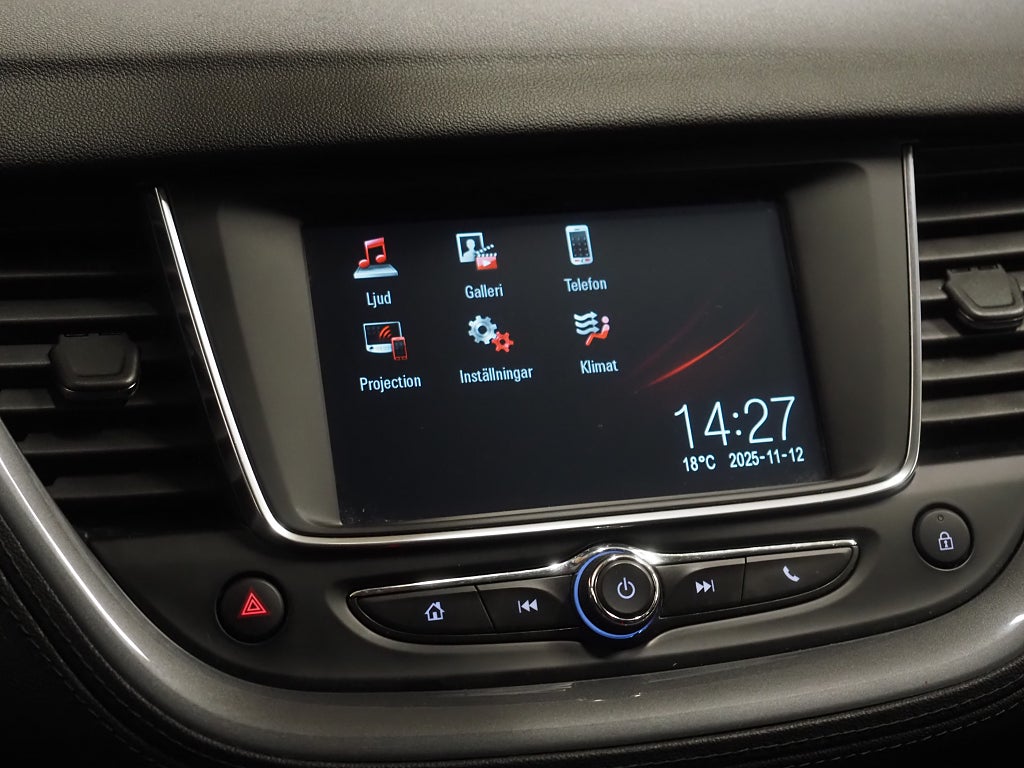 Opel Grandland X 1.2 Turbo 130hk Design Line | Backkamera | 2021