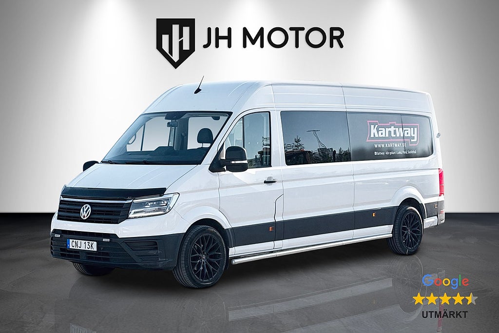 Volkswagen crafter Kombi 2.0TDI Aut 5-sits Racebuss MOMS/LEASBAR/20”/DVÄRM