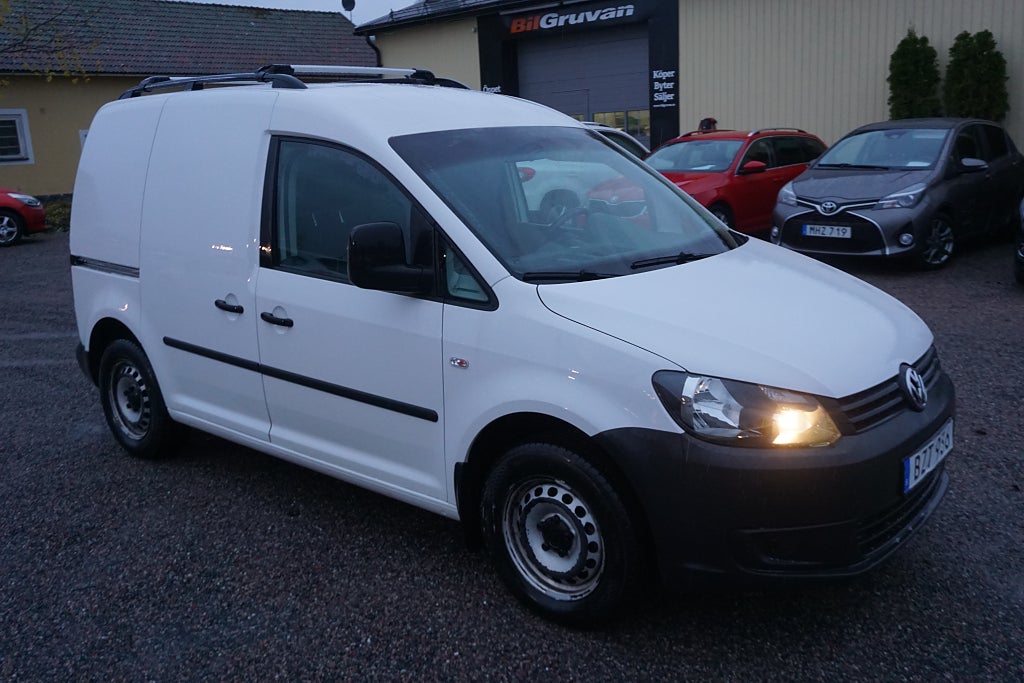 Volkswagen Caddy Skåpbil 1.6TDI 102hk  Dragkrok/Värmare MOMS
