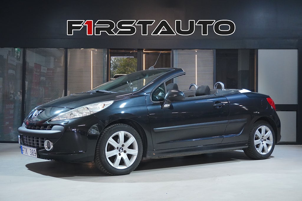 Peugeot 207 CC CC 1.6 VTi Ny servad Ny Besiktad Plåtcab