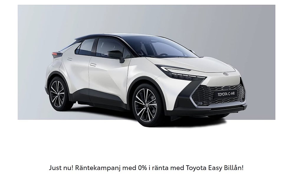Toyota C-HR PHEV LAGER 2,0 LADDHYBRID FWD STYLE TEKNIK