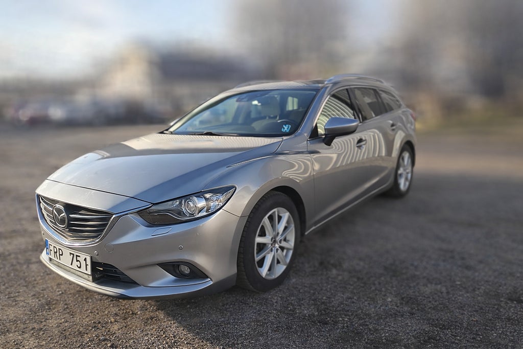Mazda 6 Wagon 2.2 SKYACTIV-D Automatisk NAVI Dragkrok Euro 6