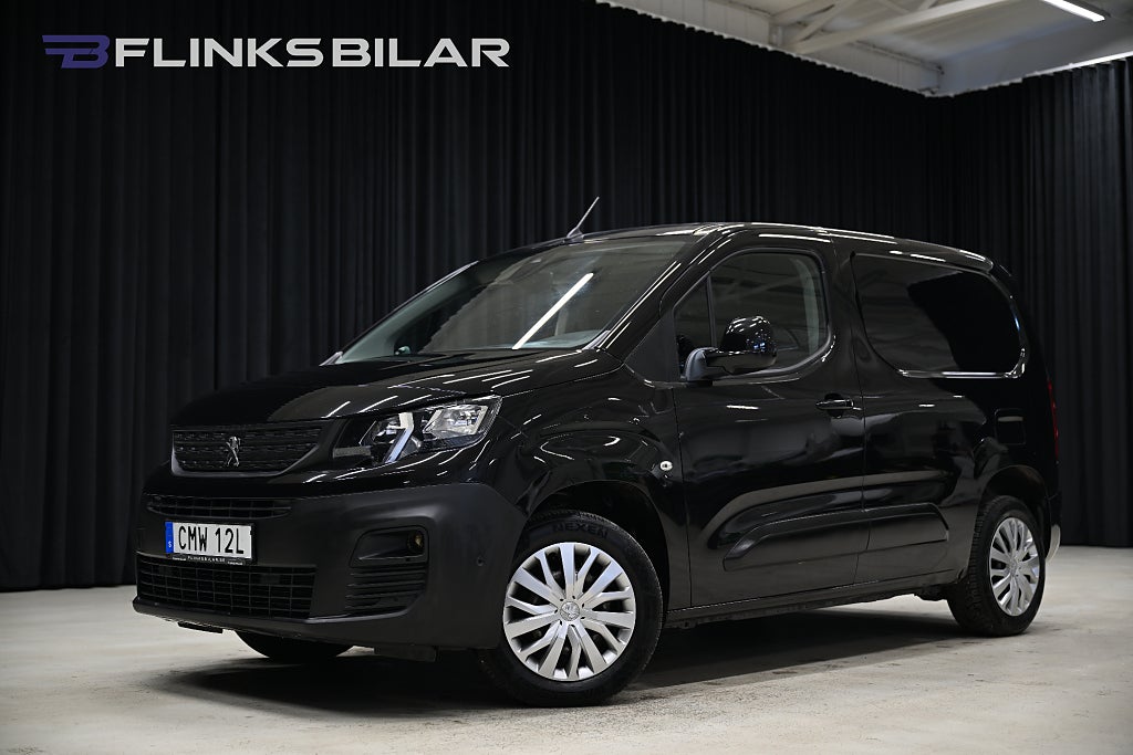 Peugeot Partner 1.5 BlueHDi 74HK Drag|Värmare|NyKamrem|PDC|Leasbar